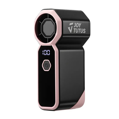 Portable Car Seat Clip Fan with LED Display, USB Rechargeable 360° Rotating Cooling Fan for Baby Stroller Backseat